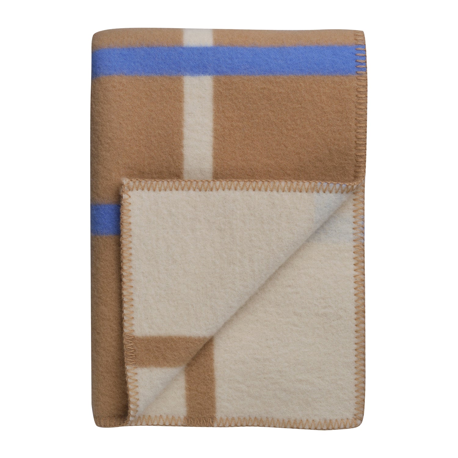 Røros Tweed Knut Plaid - Taupe