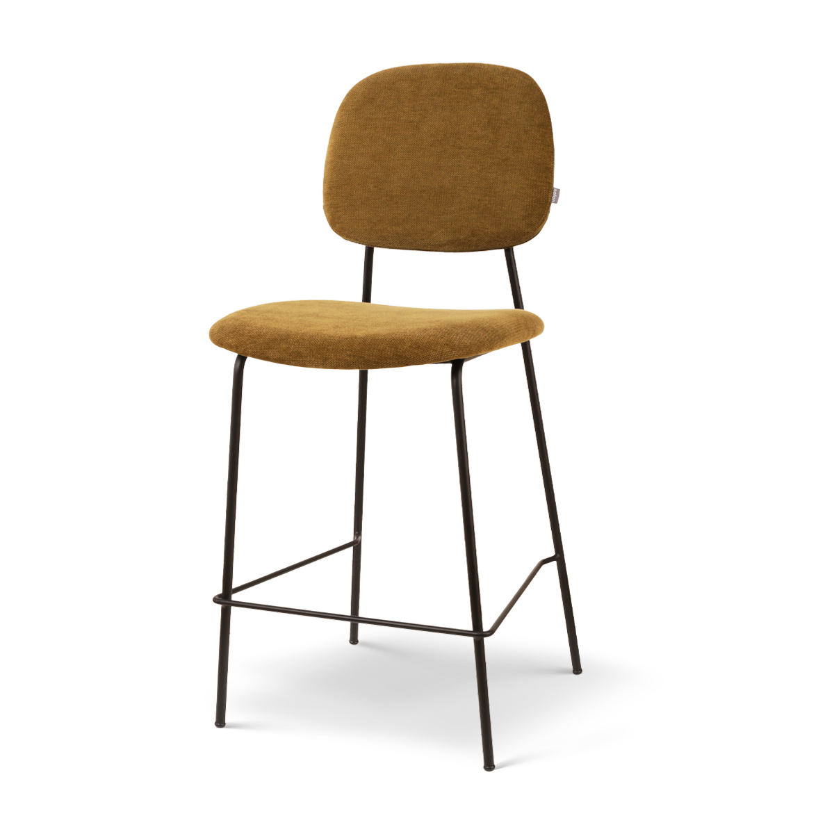 Nolon Jasmijn Barkruk Mosgroen - Zwart - 65 cm