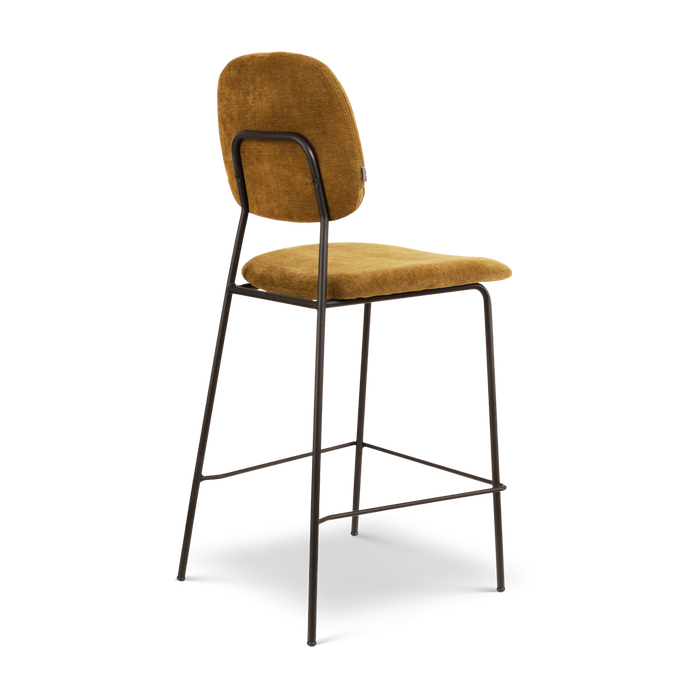 Nolon Jasmijn Barkruk Mosgroen - Zwart - 65 cm