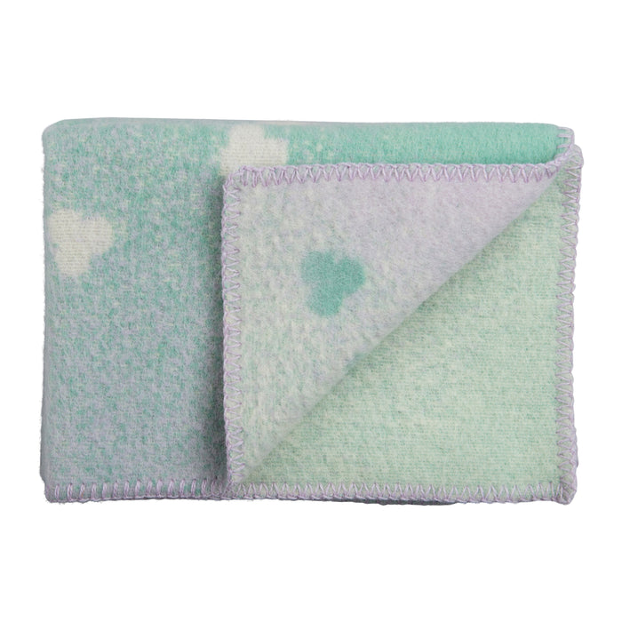 Røros Tweed Melvin Plaid - Turquoise / Lavendel