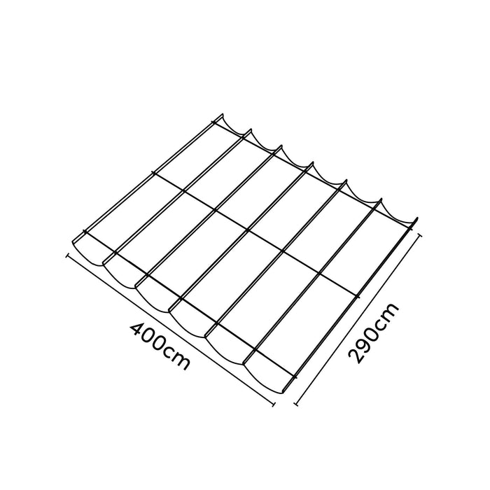 Platinum harmonicadoek Coolfit L400 x B290 cm - Antraciete