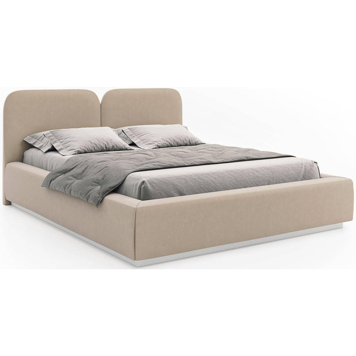 Selsey Design Bedframe Cremona velvet 140 x 200 cm met verlichting en