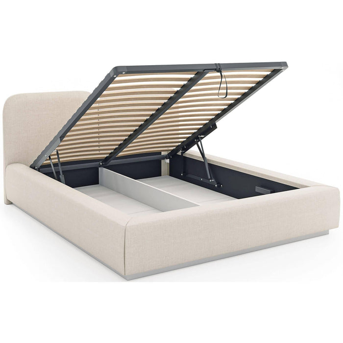 Selsey Design Bedframe Cremona chenille 180 x 200 cm met verlichting