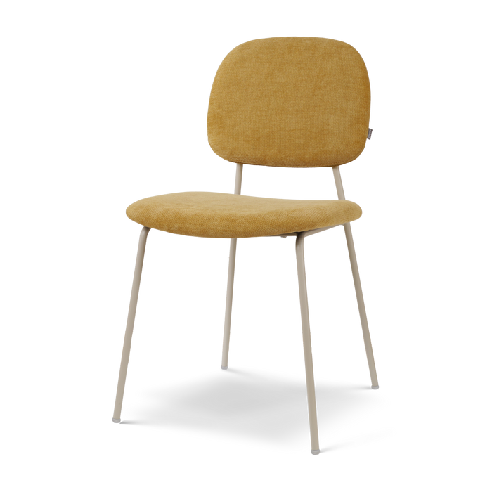 Nolon Jasmijn Barkruk Warm Oker - Grijsbeige