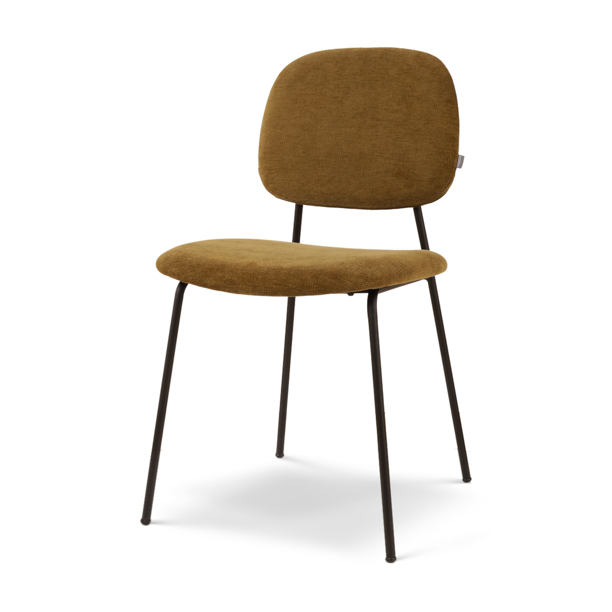 Nolon Jasmijn Eetkamerstoel Mosgroen - Zwart