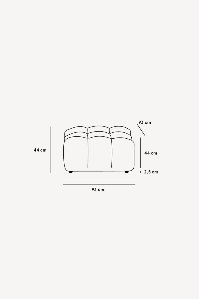 Sissy-Boy Marquis hocker Artic Rust