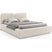 Selsey Design Bedframe Cremona chenille 160 x 200 cm met verlichting