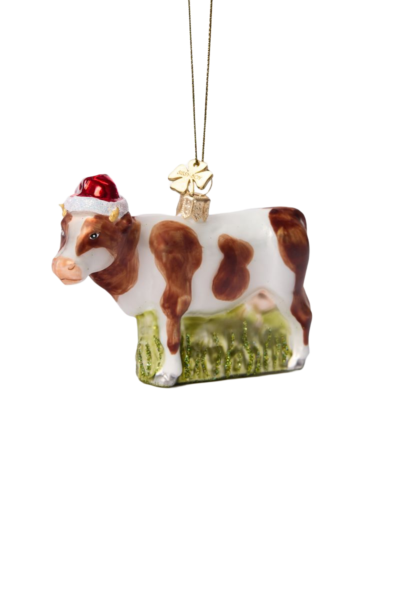 Sissy-Boy Kerstornament koe