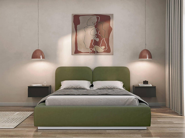 Selsey Design Bedframe Cremona velvet 140 x 200 cm met opbergruimte