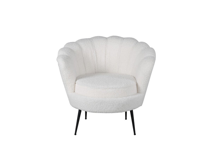 Ilora Fauteuil - Wit Teddy