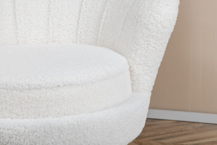 Ilora Fauteuil - Wit Teddy