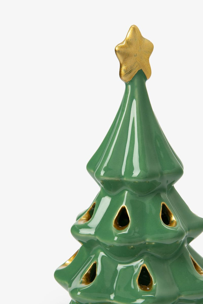 Sissy-Boy Groene kerstboom waxinelichthouder