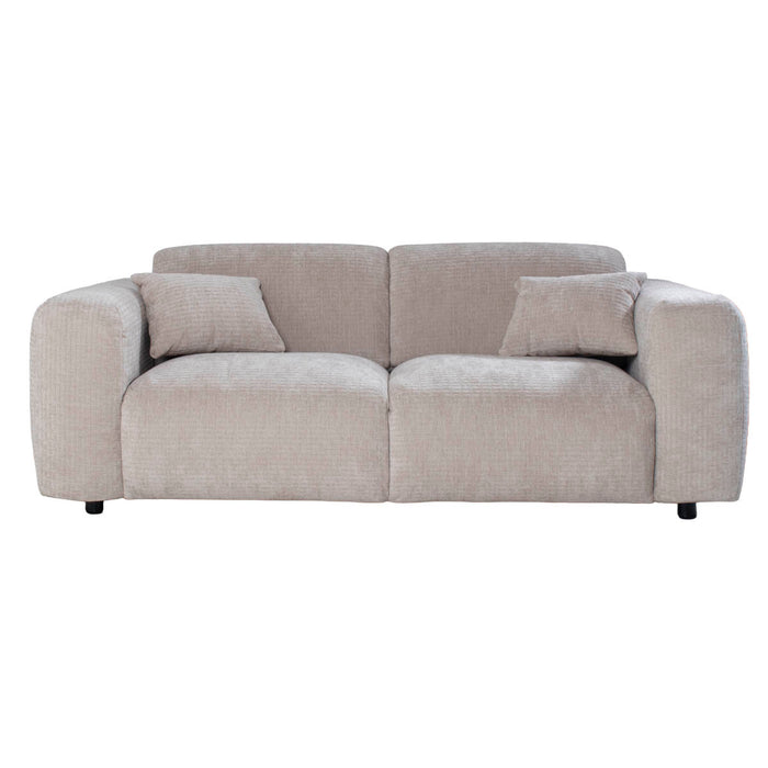 Giga Meubel - 2-Zits Bank - Beige Stof - 205x100x73cm - Dijon