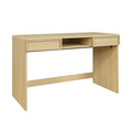 sweeek - Bureau houteffect 2 lades en 1 nis 120cm