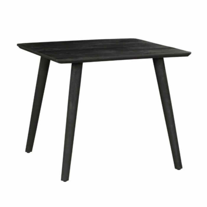 StarFurn - Eettafel Zwart Hout - 90x90x76cm - Omaha