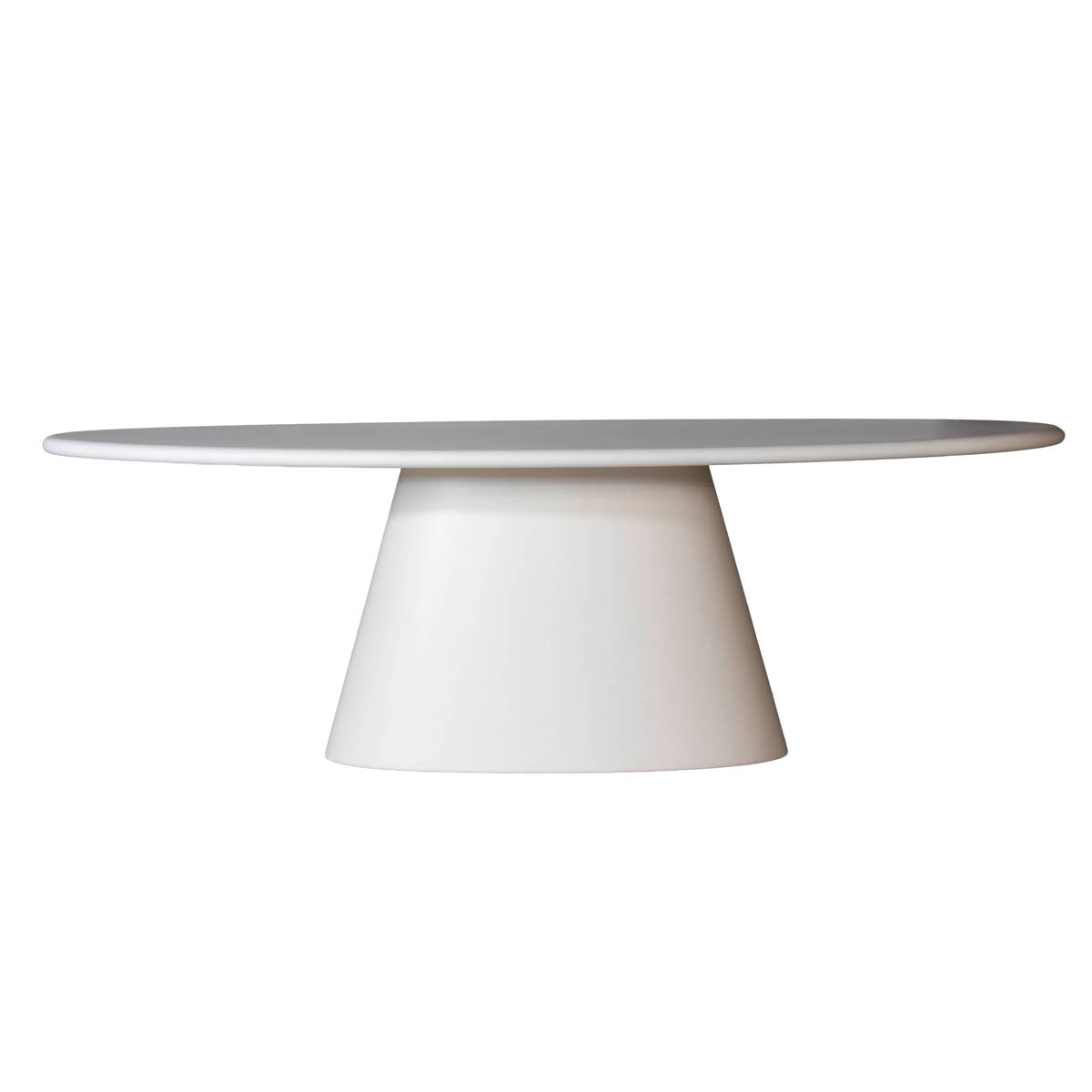 DÉJA Living - Eettafel Ovaal - Beige Eco Composiet - 200cm - Brunn