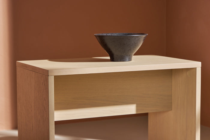 Fjôrd - Salontafel Rechthoek - Naturel MDF - 58cm - Juni