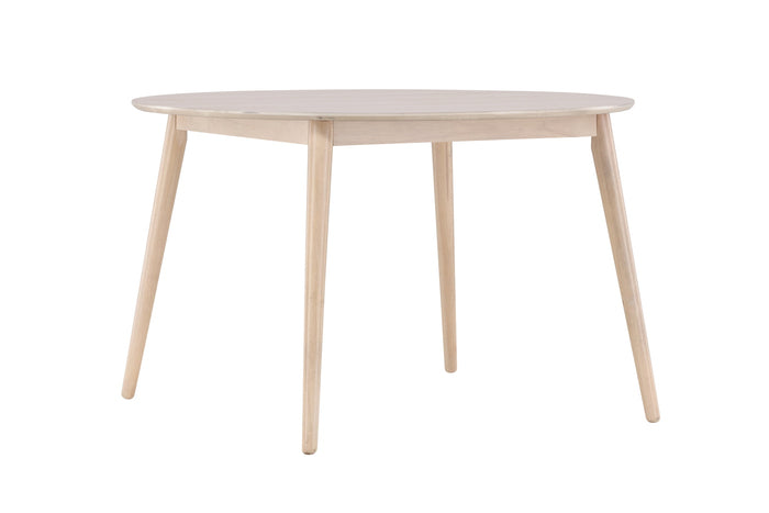 Fjôrd - Eettafel Rond - Naturel MDF - 120x120x75cm - Flora