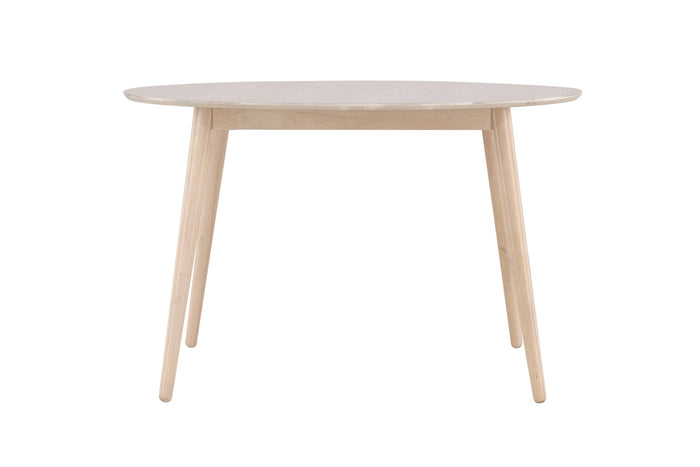 Fjôrd - Eettafel Rond - Naturel MDF - 120x120x75cm - Flora
