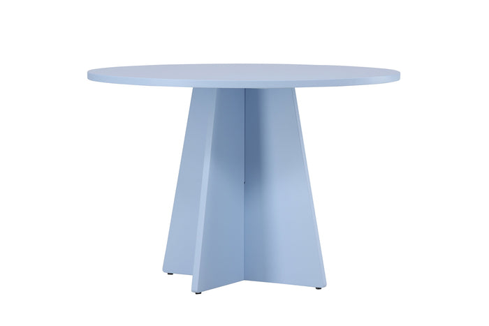 Fjôrd - Eettafel Rond - Blauw MDF - 1105cm - Bootcut