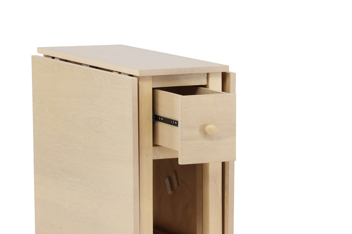 Fjôrd - Eettafel Uitschuifbaar - Naturel - 30x80x75cm - Edward