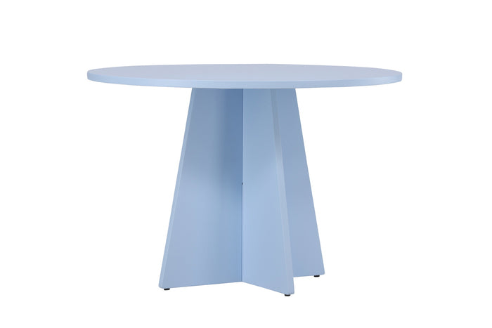 Fjôrd - Eettafel Rond - Blauw MDF - 1105cm - Bootcut