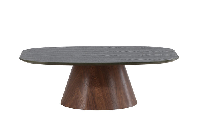 Fjôrd - Salontafel Deens Ovaal - Donkergroen - 120cm - Lanzo