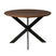 StarFurn - Eettafel Rond Bruin Hout - 150x150x76cm - Ferris