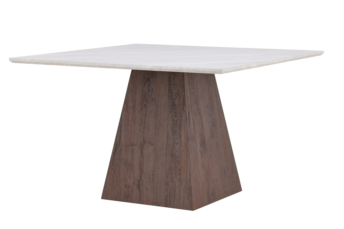 Fjôrd - Eettafel Vierkant - Lichtgrijs - 120x120x75cm - Cael