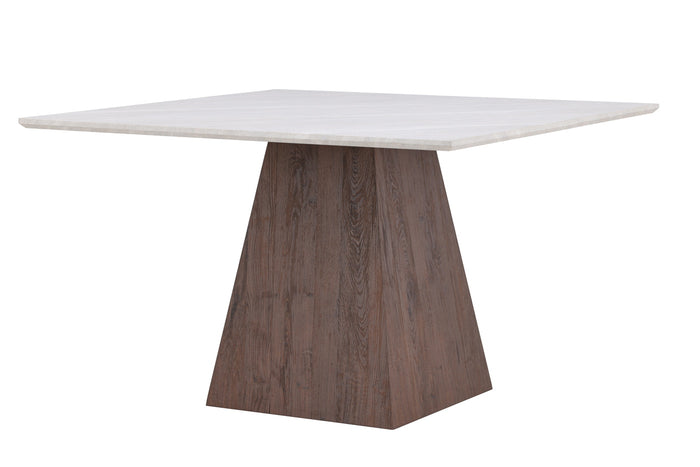 Fjôrd - Eettafel Vierkant - Lichtgrijs - 120x120x75cm - Cael