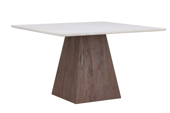 Fjôrd - Eettafel Vierkant - Lichtgrijs - 120x120x75cm - Cael