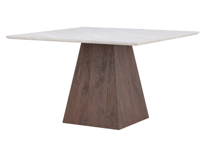 Fjôrd - Eettafel Vierkant - Lichtgrijs - 120x120x75cm - Cael