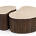 Brix - Salontafel  Sorai Bottecino Set van 2 - 38x50x40cm