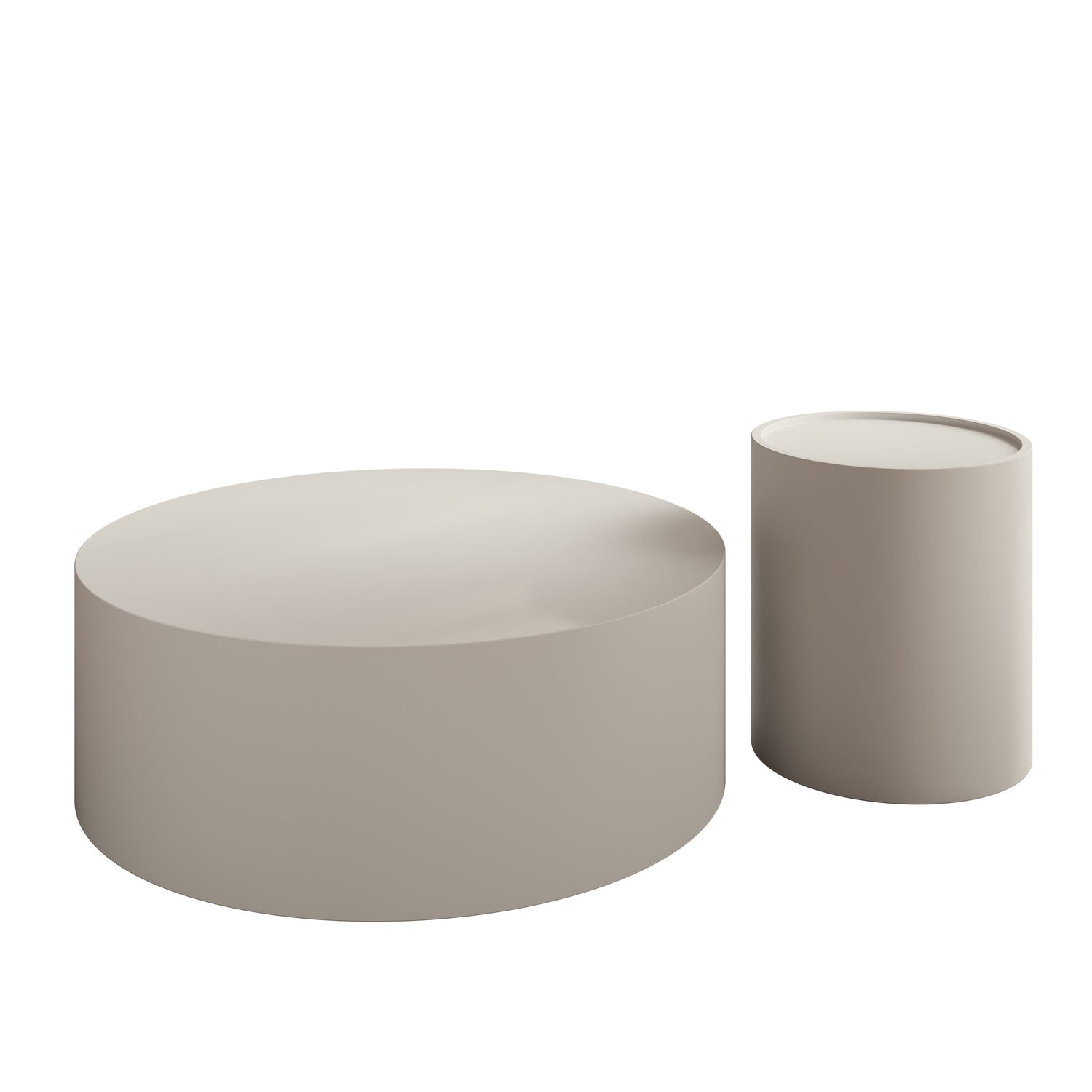 Meubella - Mesa - Salontafel set van 2 - Wit