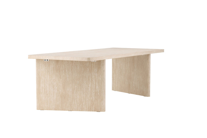 Fjôrd - Eettafel Rechthoek - Beige MDF - 240x100x75cm - Skagen