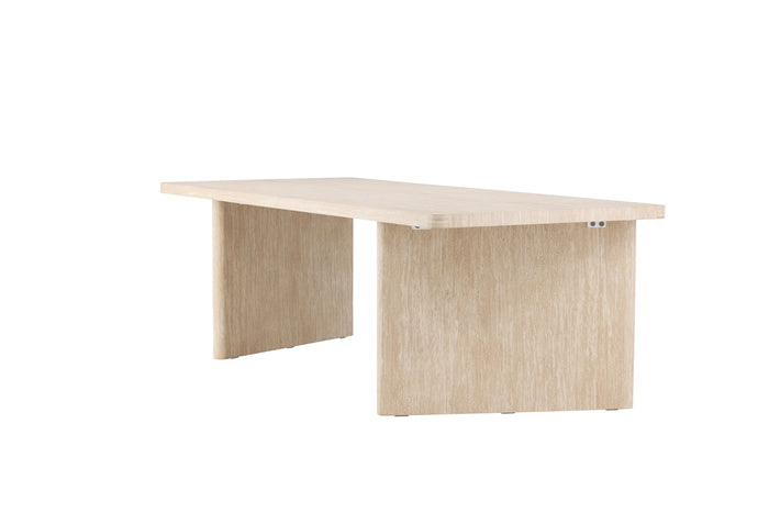 Fjôrd - Eettafel Rechthoek - Beige MDF - 240x100x75cm - Skagen