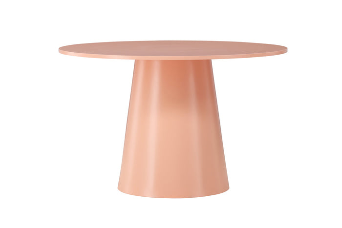 Fjôrd - Eettafel Rond - Roze MDF - 120cm - Lanzo