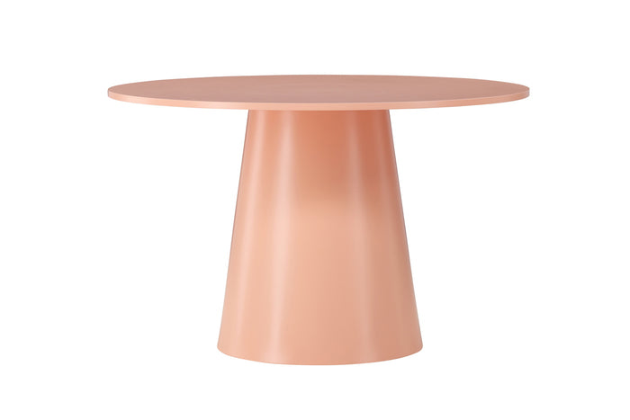Fjôrd - Eettafel Rond - Roze MDF - 120cm - Lanzo