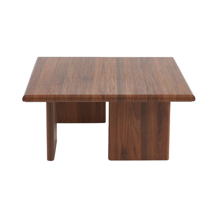 sweeek - Vierkante salontafel houteffect