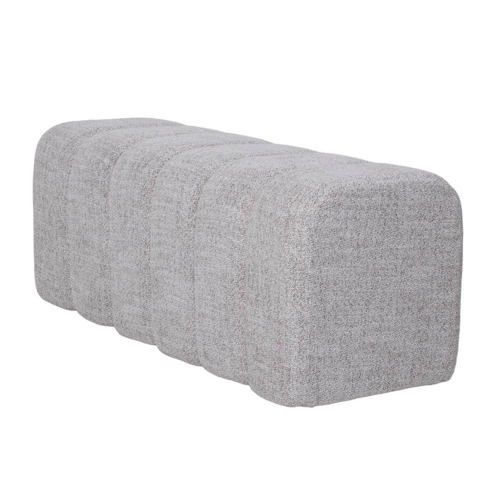 DÉJA Living - Eetkamerbank Taupe Stof - 120x45x48cm - Bogense