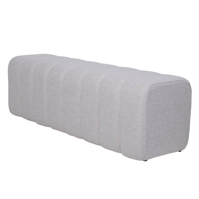 DÉJA Living - Eetkamerbank Beige Stof - 160x45x48cm - Bogense