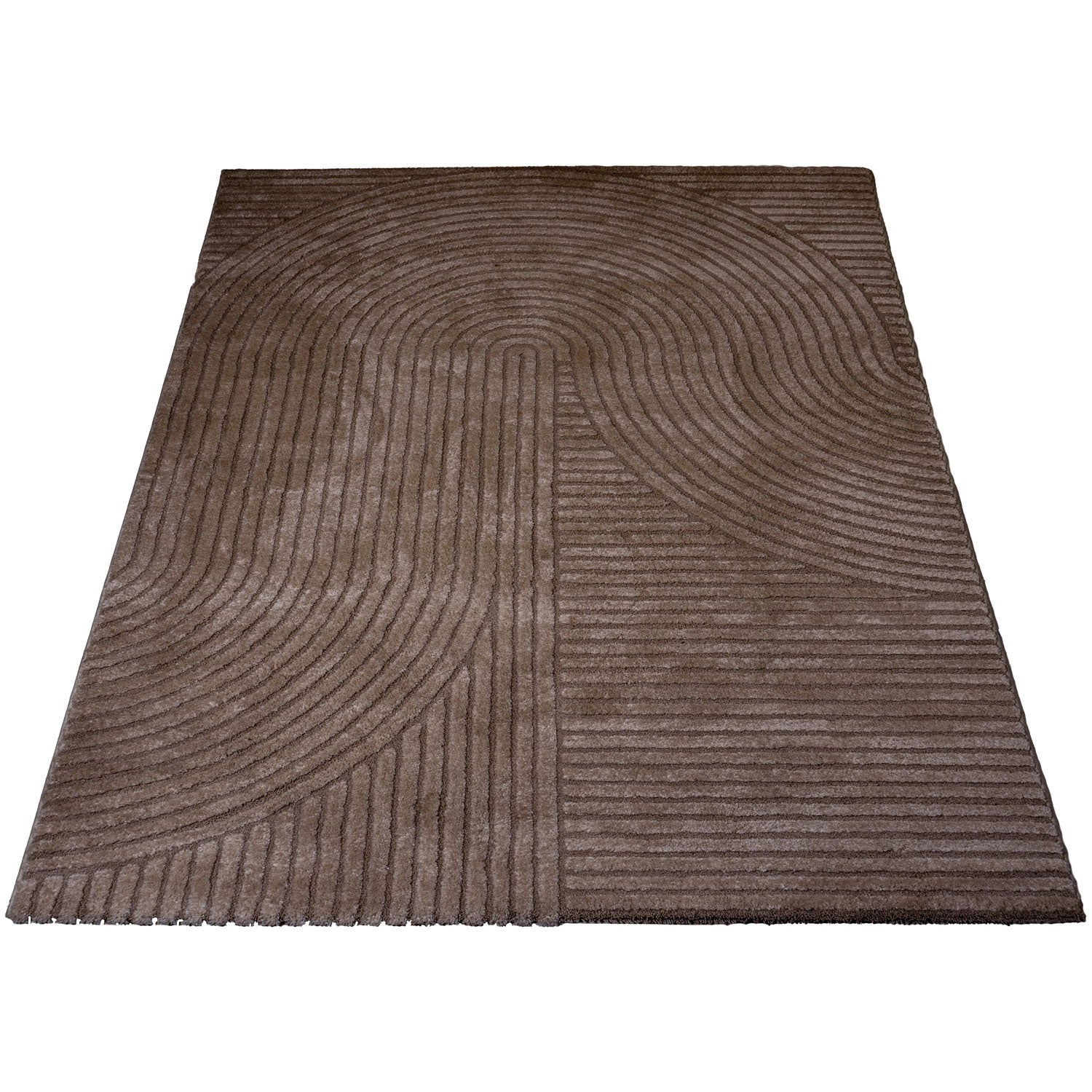 Veer Carpets - Vloerkleed Ella Brown 160 x 230 cm