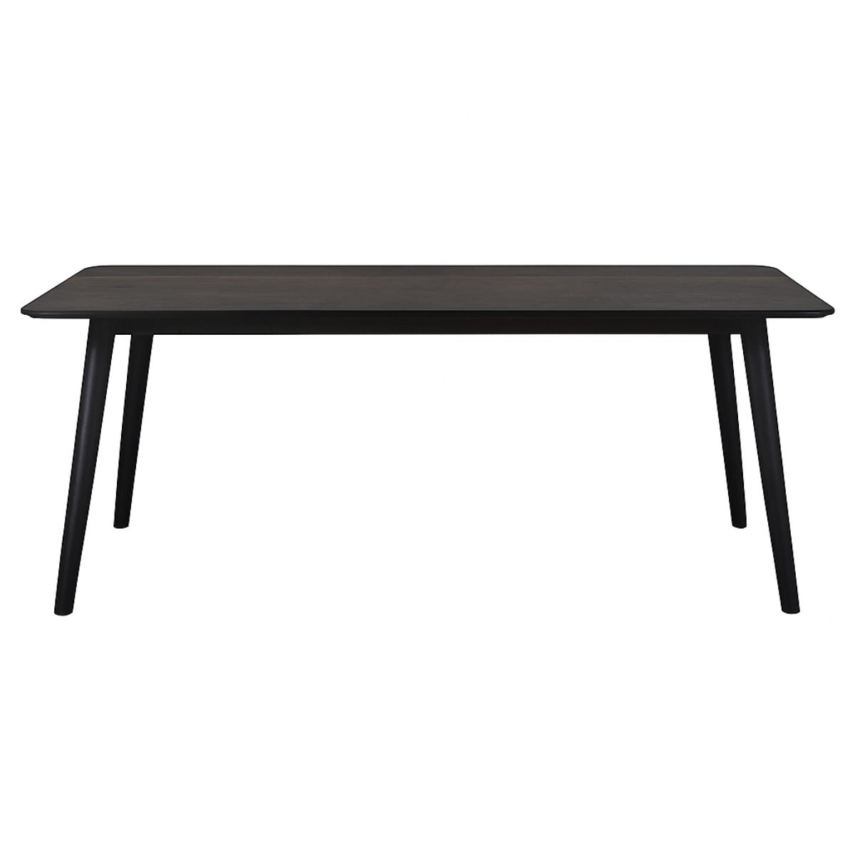 StarFurn - Eettafel Vierkant Zwart Hout - 90x90x76cm - Omaha