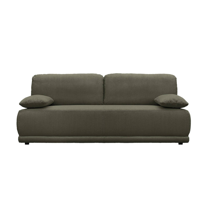 sweeek - Uitklapbare bank 3 zitplaatsen corduroy