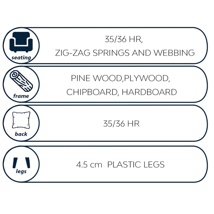 Giga Meubel - Chaise Longue Bank Beige Stof - 3-zits Rechts - Lyon