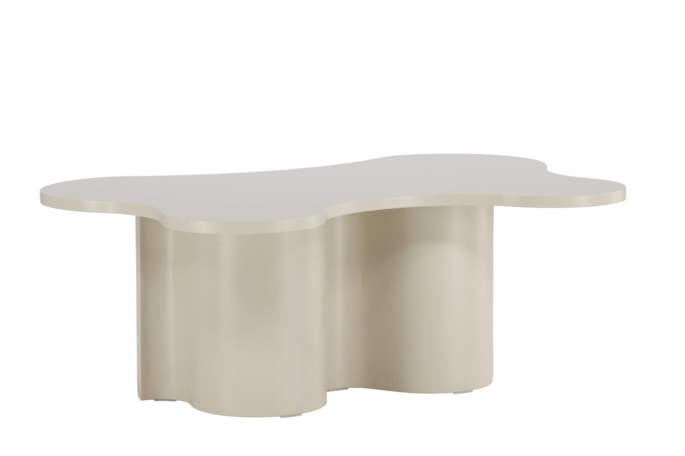 Fjôrd - Salontafel Organisch - Beige MDF - 120x80x45cm - Flow