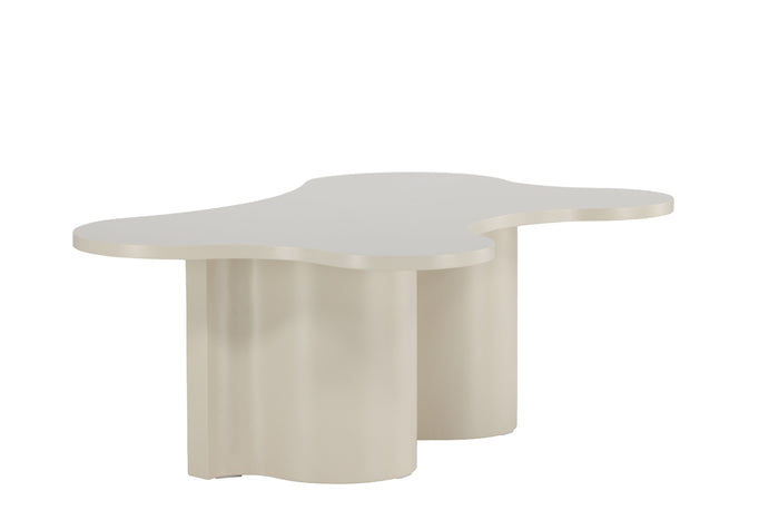 Fjôrd - Salontafel Organisch - Beige MDF - 120x80x45cm - Flow