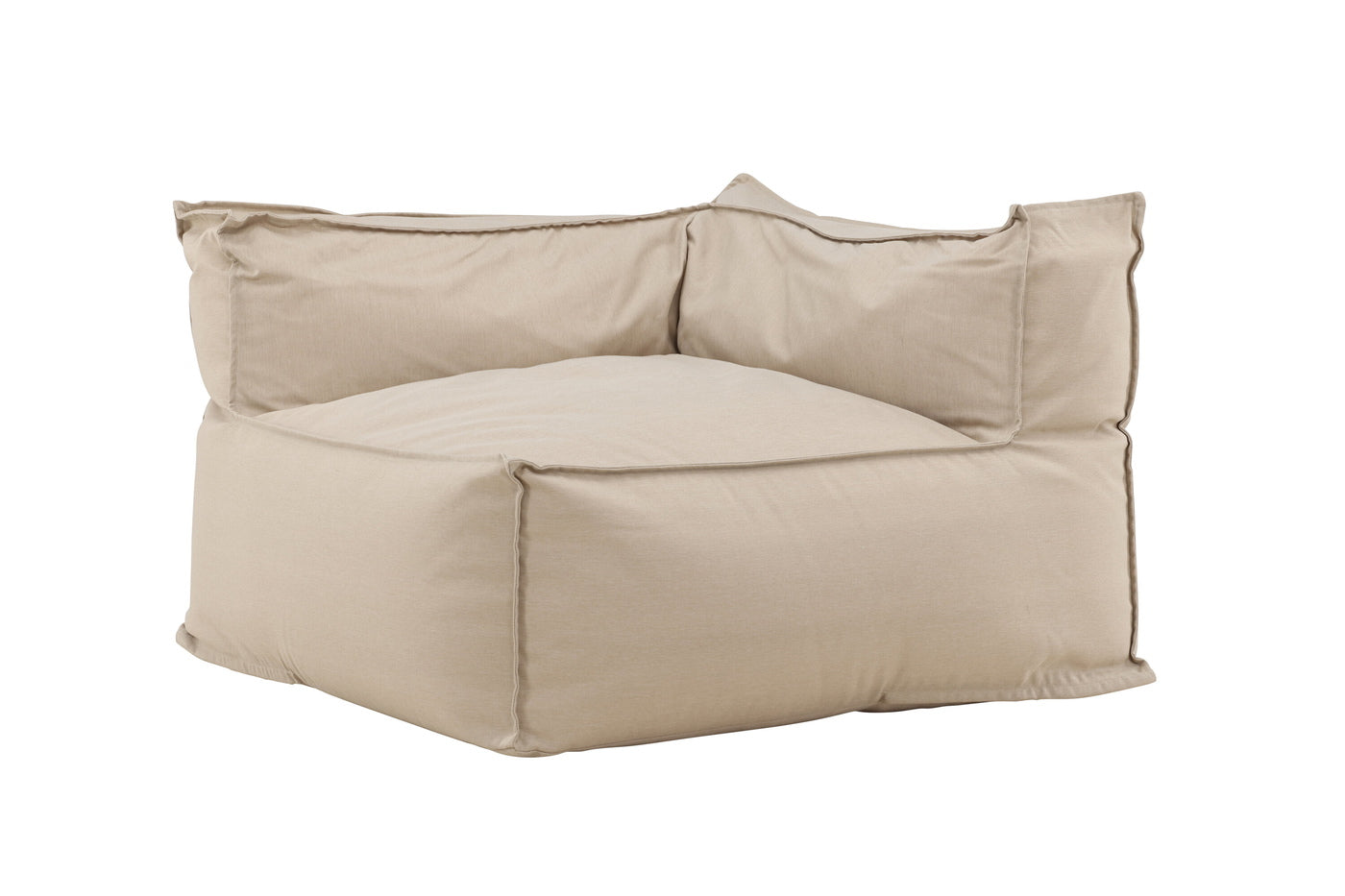 Fjôrd - Loungebank Hoek Beige Stof - 105x105x75cm - Rambo