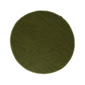 Nordic Weavers Rond wollen vloerkleed Lett - groen - 160 cm
