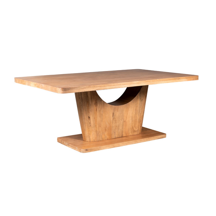 StarFurn - Eettafel Rechthoek Naturel Hout - 200x110x76cm - Voco